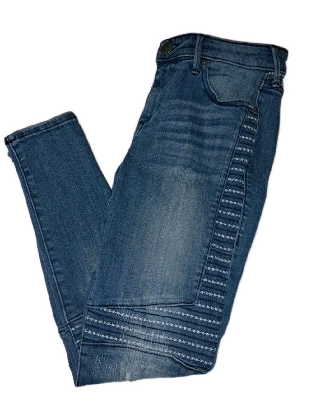 True Religion Halle Jeans Womens Size 26 Blue Skinny Jeans 26x30